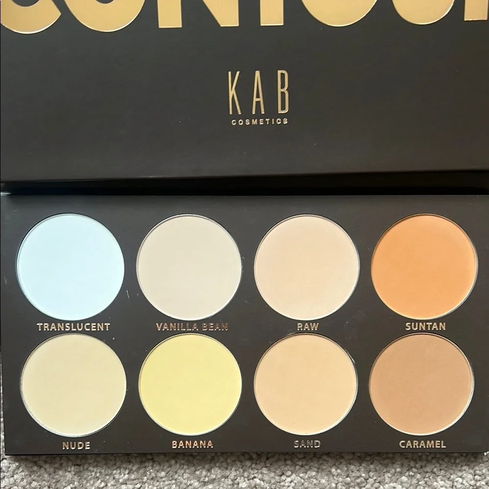 KAB Cosmetics Volume 1 Face Contour Palette - 8 shades!